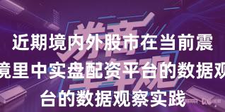 近期境内外股市在当前震荡市环境里中实盘配资平台的数据观察实践