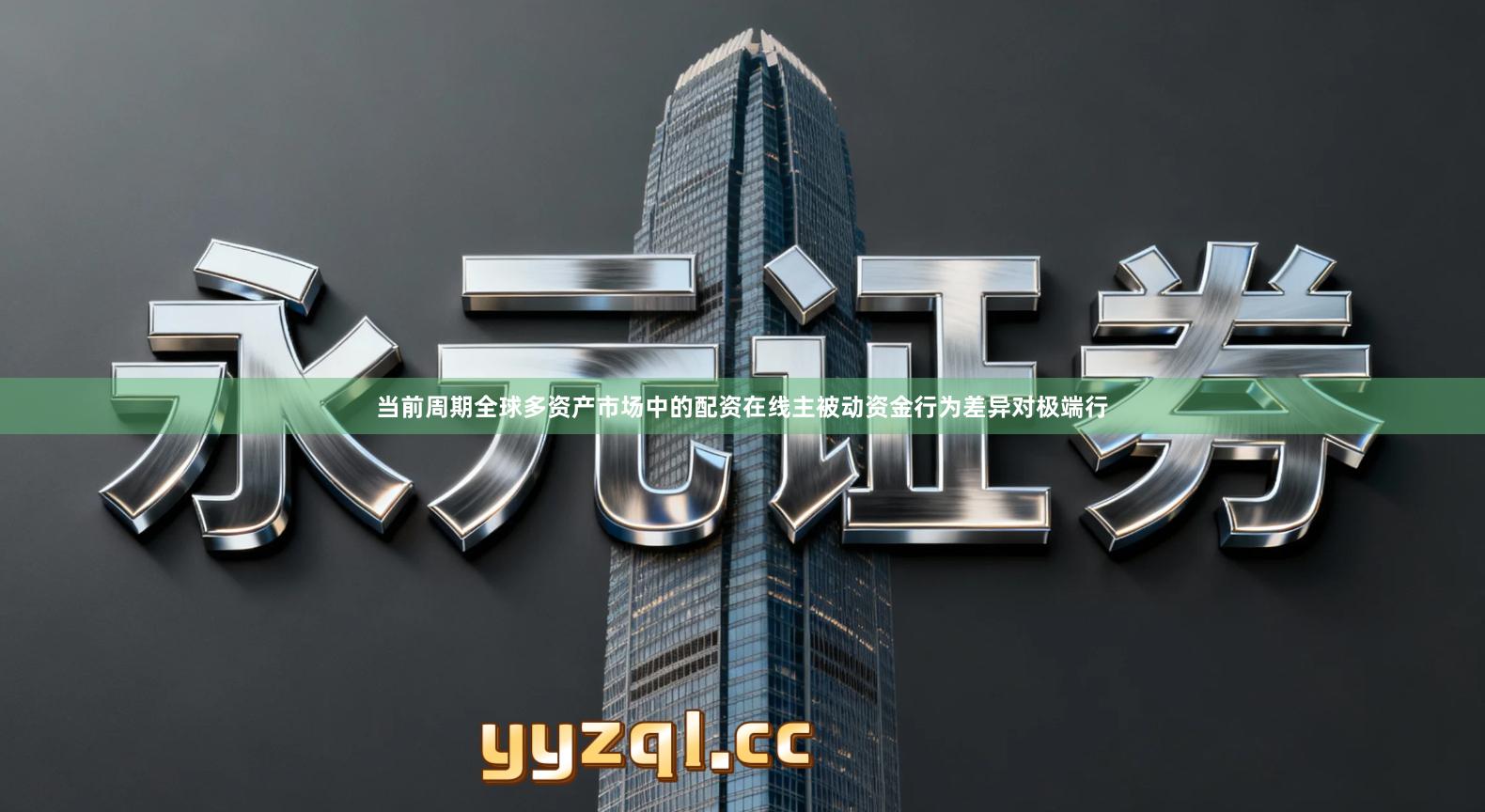 当前周期全球多资产市场中的配资在线主被动资金行为差异对极端行